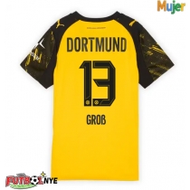 Camiseta Borussia Dortmund Pascal Gross #13 Primera Equipación para mujer 2025-26 manga corta